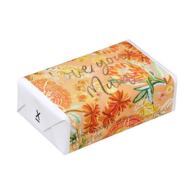 Wrapped Soap | Yellow Wattle ‘Love You Mum’