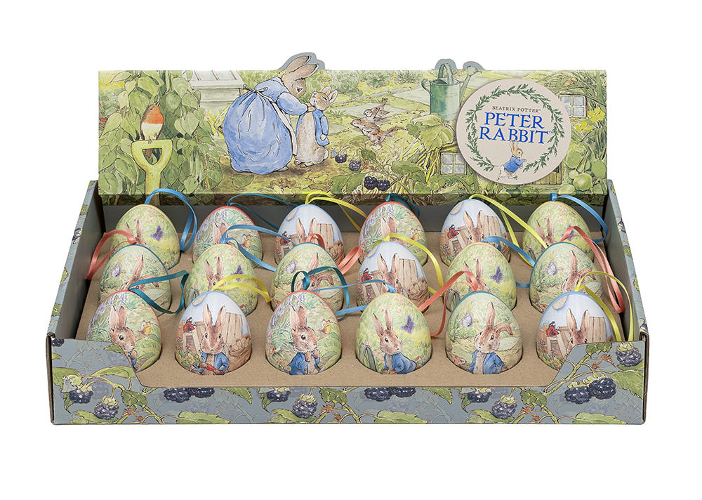 Peter Rabbit | Mini Egg Shape Tin