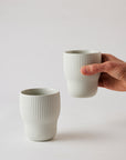 Pigment Latte Cups Two Set | Ash