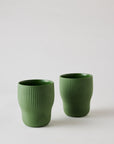 Pigment Latte Cups Two Set | Forest