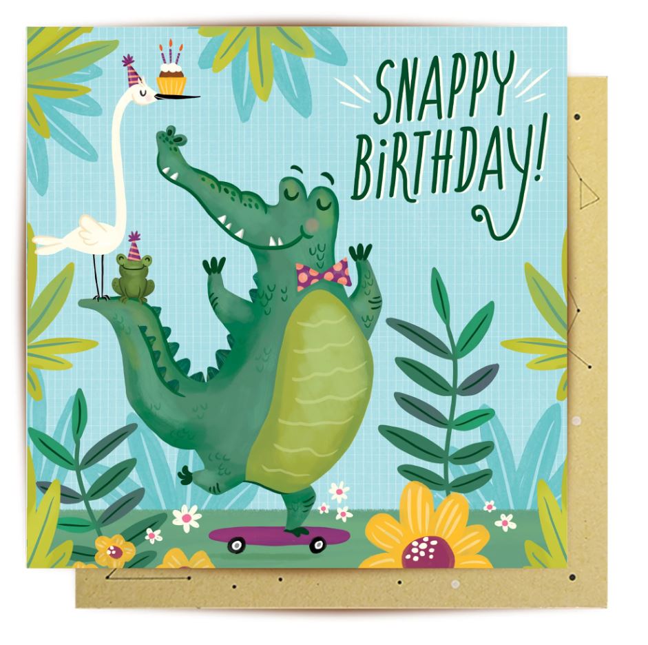 Snappy Birthday Greeting Card