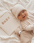 Mini Baby Book | Oatmeal