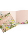 Floral Congratulations Greeting Card