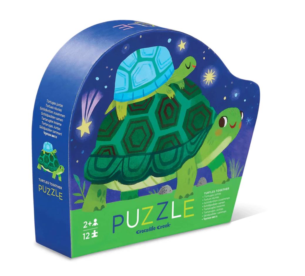 Turtles Together | Mini Puzzle 12 Piece