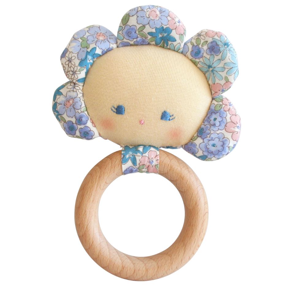 Flower Baby Teether Rattle | Assorted